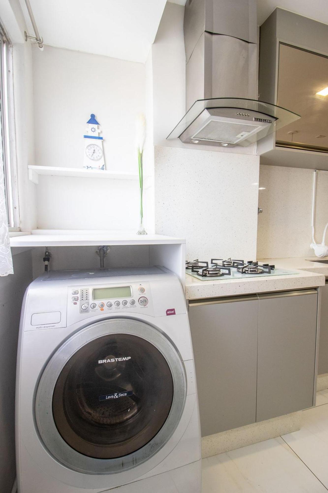 Apartamento Las165 - Av. Central, Climatizado, Conforto, Wi-fi