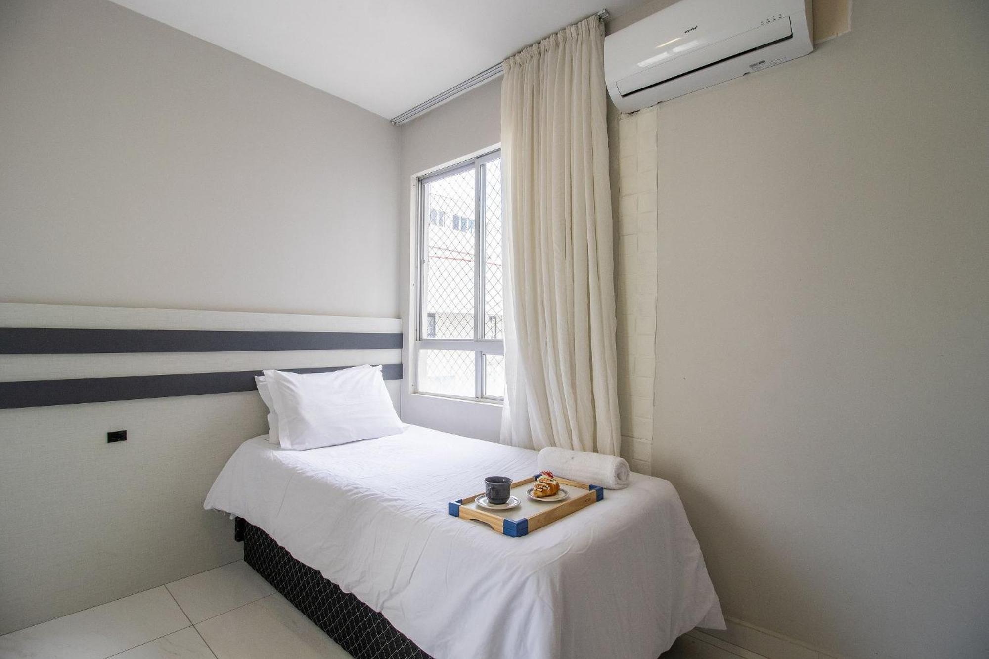 Apartamento Las165 - Av. Central, Climatizado, Conforto, Wi-fi