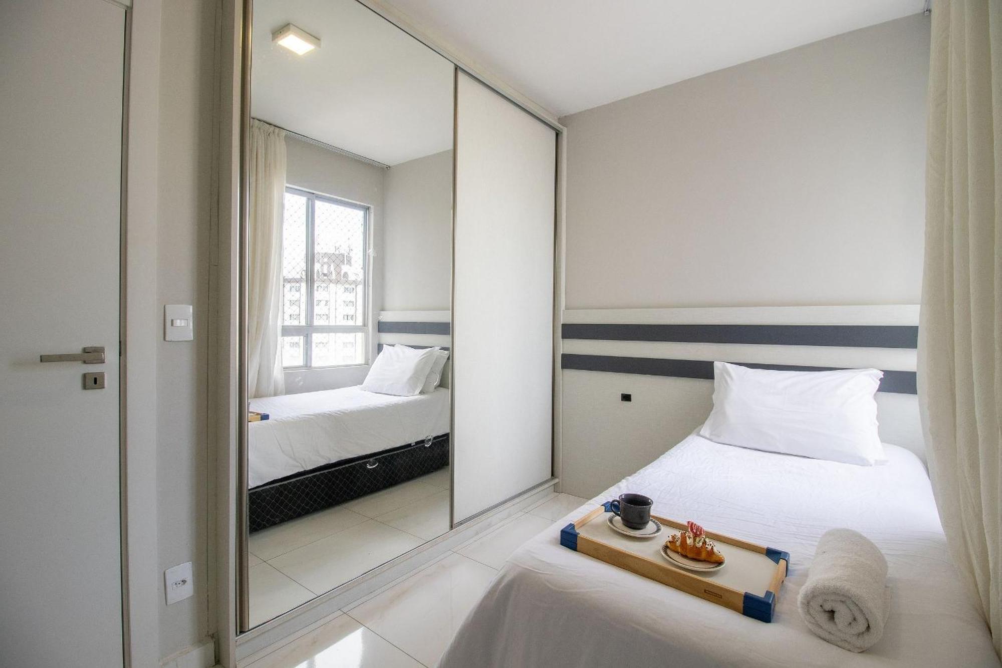 Apartamento Las165 - Av. Central, Climatizado, Conforto, Wi-fi