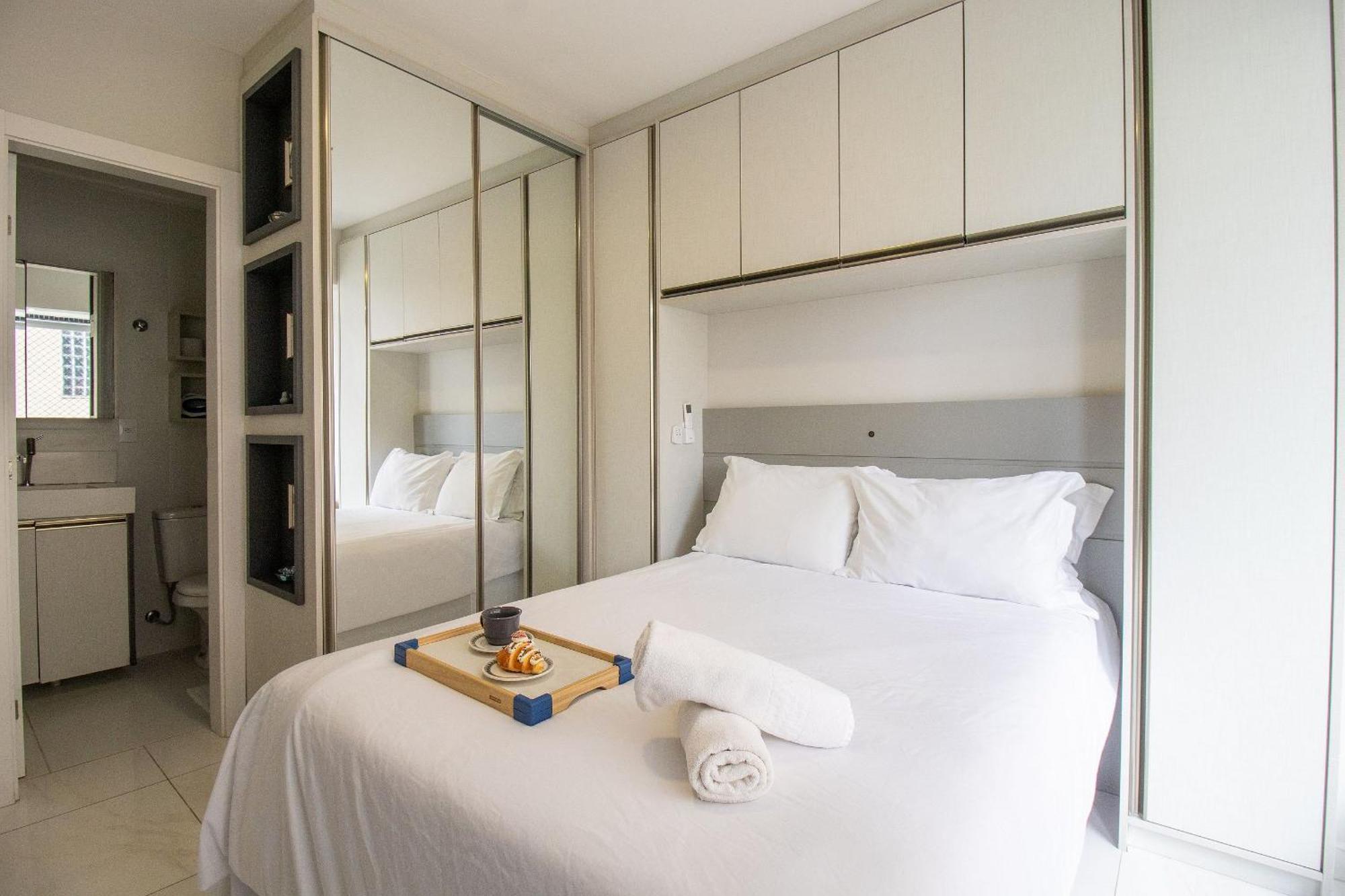 Las165 - Av. Central, Climatizado, Conforto, Wi-fi Apartamento